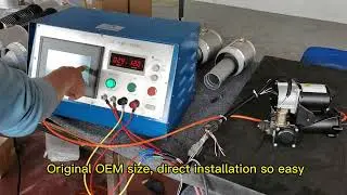 Land Rover air compressor pump testing