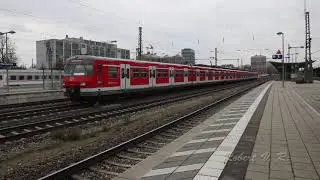Trains at München Ostbahnhof