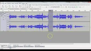 Trim tool and silence audio in Audacity