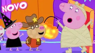 Peppa Pig Português Brasil | A Casa Assustadora e Divertida | NOVO Contos da Peppa Pig