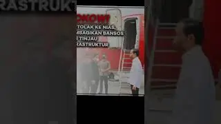 Jokowi Bertolak Ke Nias Bagikan Bansos dan Tinjau Infrastruktur #jokowi #indonesia #trending