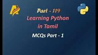 Python Programming in Tamil | MCQs in Python Language