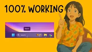 How To FIX Can't Type In Windows 11 Search Bar - EASY FIX