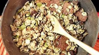 Homemade Granola Recipe | Granola Making | Fit Granola Recipe