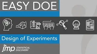 JMP 17 Easy DOE - Design of Experiments just got better.