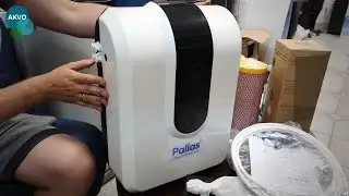 Pallas Enjoy Slim — распаковка прямоточной системы обратного осмоса