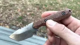 Tactical Pterodactyl Knives (TPK) Mid-sized Tanto in 52100 - Quick Peak