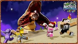 【マイクラRPG】砂漠に潜む巨大なミミズから逃げろ！『ミストゲイル3日目』