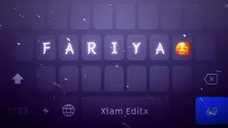 Keyboard Name XML 🥰 | New Trend 🍃 | New XML File ⚡ | Alight Motion XML File By 