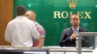 SPOILED RICH KID SHOPS AT ROLEX WITH HIS DAD!