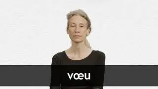 How to pronounce VŒU in French