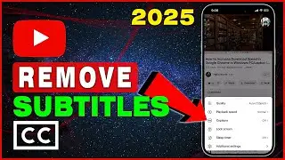 How To Turn OFF Subtitles/Auto Captions On YouTube 2025 (iOS & Android)