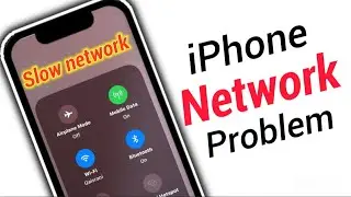 IPhone Network Problem / IPhone Network Settings