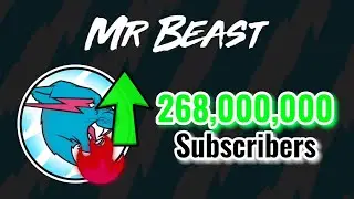 MrBeast Hitting 268 Million Subscribers! (2.72M/DAY!!) | Moment [334]