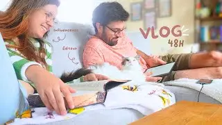 Influenceuse & Éditeur ✨ Les coulisses de nos journées de travail  📖 VLOG 48h