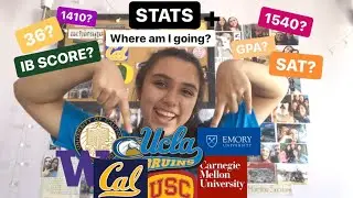 STATS (SAT, IB & IGCSE scores, GPA) THAT GOT ME INTO T20s  + my college reveal & decisions + advice