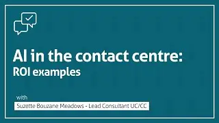 AI in the contact centre: ROI examples