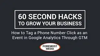 How to add a phone number click as an event in Google Analytics through Google Tag Manager