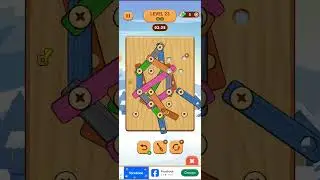 Wood Nuts & Bolts, Screw Level 23 Walkthrough