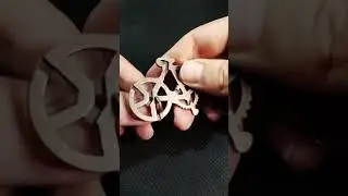 Blokada Rowerowa - Łamigłówka Metalowa #shorts