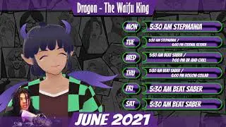 Week #1 Stream Schedule June 2021  Consistency and Networking