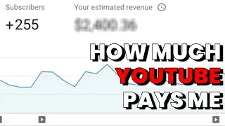 How Much YouTube Pays Me For 250 Subscribers | The Lazy Frugal Millennial