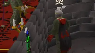 Anti Pking while training prayer at chaos altar