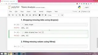 Pandas Part 20 - The dropna() method