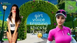 GIRL VOICE TROLLING A THIRSTY/HORNY 13 YEAR OLD🤤💦 *MUST WATCH*