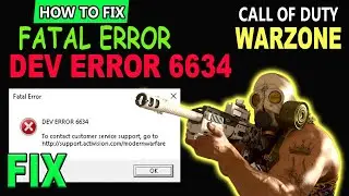 COD Warzone FATAL ERROR 