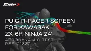 REF.21832 - R-RACER SCREEN FOR KAWASAKI ZX-6R NINJA '24-
