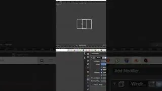 Cage modelling in blender 