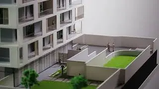 Apartment Building Scale Model