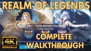 [Realm of Legends] PART 1 - CASTLE ABERLEEN AFTER DARK Walkthrough Mobile Legend: Adventure