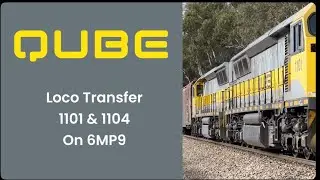 QUBE Loco Transfer Across Australia