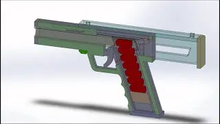 Dự Án Tự Làm Súng Ngắn Bằng Bìa Carton - Cardboard Pistol DIY Project - Part 7