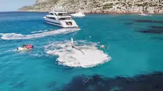 Flyboard ibiza by yacht watersports experience