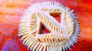 শুকনো চালের গুড়া দিয়ে নকশীপিঠা ডিজাইন | Traditional Nokshi Pitha Design | স্পেশাল নকশী পিঠা ডিজাইন ৪