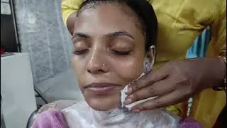 Shahnaz gold facial pre facial kit || professional beautician Rekha Prayagraj ||