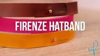 Paul Lashton Firenze Premium Leather Hatband