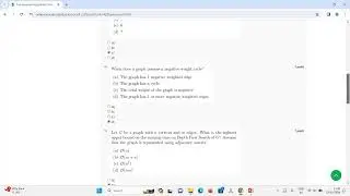 NPTEL: Fundamental Algorithms: Design and Analysis Week 4 Assignment 4 Solutions