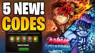 *UPDATE 1.5* ROBLOX ANIME SQUADRON CODES! ALL NEW WORKING CODES FOR ANIME SQUADRON IN 2026