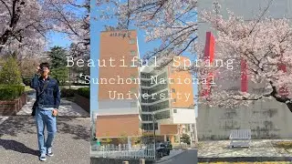 BEAUTIFUL SPRING 🌸 IN SUNCHON NATIONAL UNIVERSITY #gks 2020 #kgsp #studyinkorea