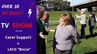 Supporting a Loved One? Support is available for you and Trying your hand at Bocce and more.