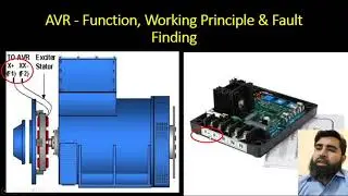 AVR @If GenSet have no AVR then How to find & troubleshoot AVR  Replacement in 3phase Generator