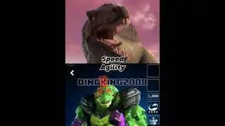 Deathrock Monty Vs Becklespinax (Jurassic World Chaos Theory) #short #edit