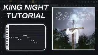 How To Make Witch House Like King Night by SALEM | FL Studio Tutorial