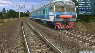 Trainz 12 PC.Обзор на мод на ЭД9М 0074.