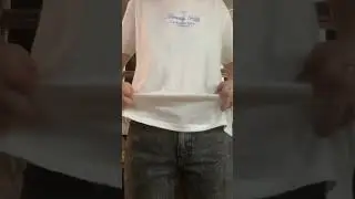 Как заправить футболку в джинсы 