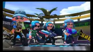 Splatoon 2 - Blackbelly Skatepark Clam Blitz Gameplay